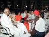 22 November evening: Bhagawan blessing drama participants in Poornachandra Auditorium